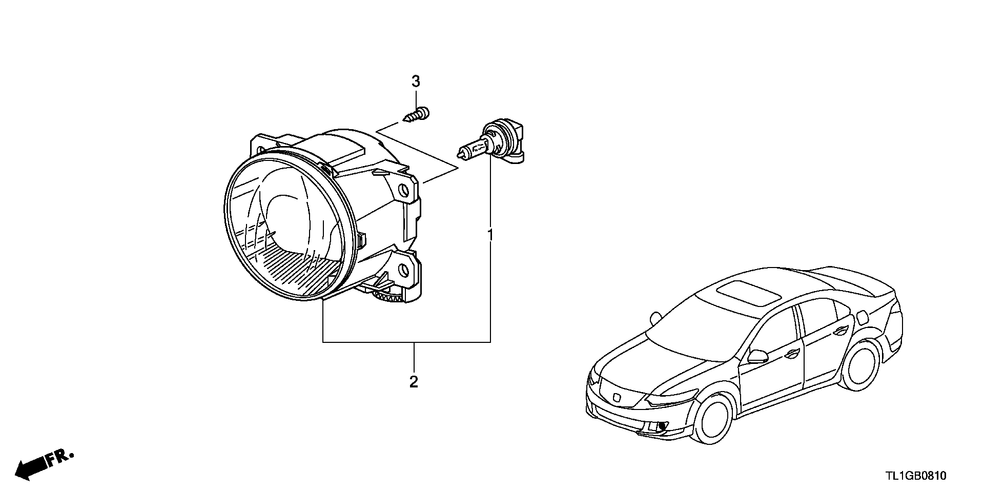 Honda 33165STKA01 - Żiarovka pre hmlové svetlo parts5.com