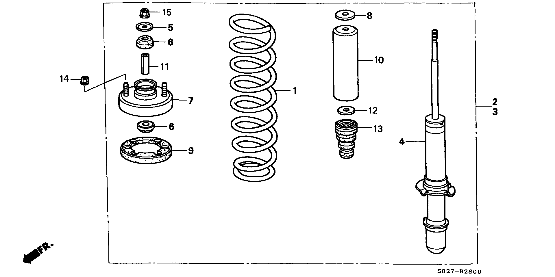 Honda 51687-SR0-A02 - Ochranný kryt / manżeta tlmiča pérovania parts5.com