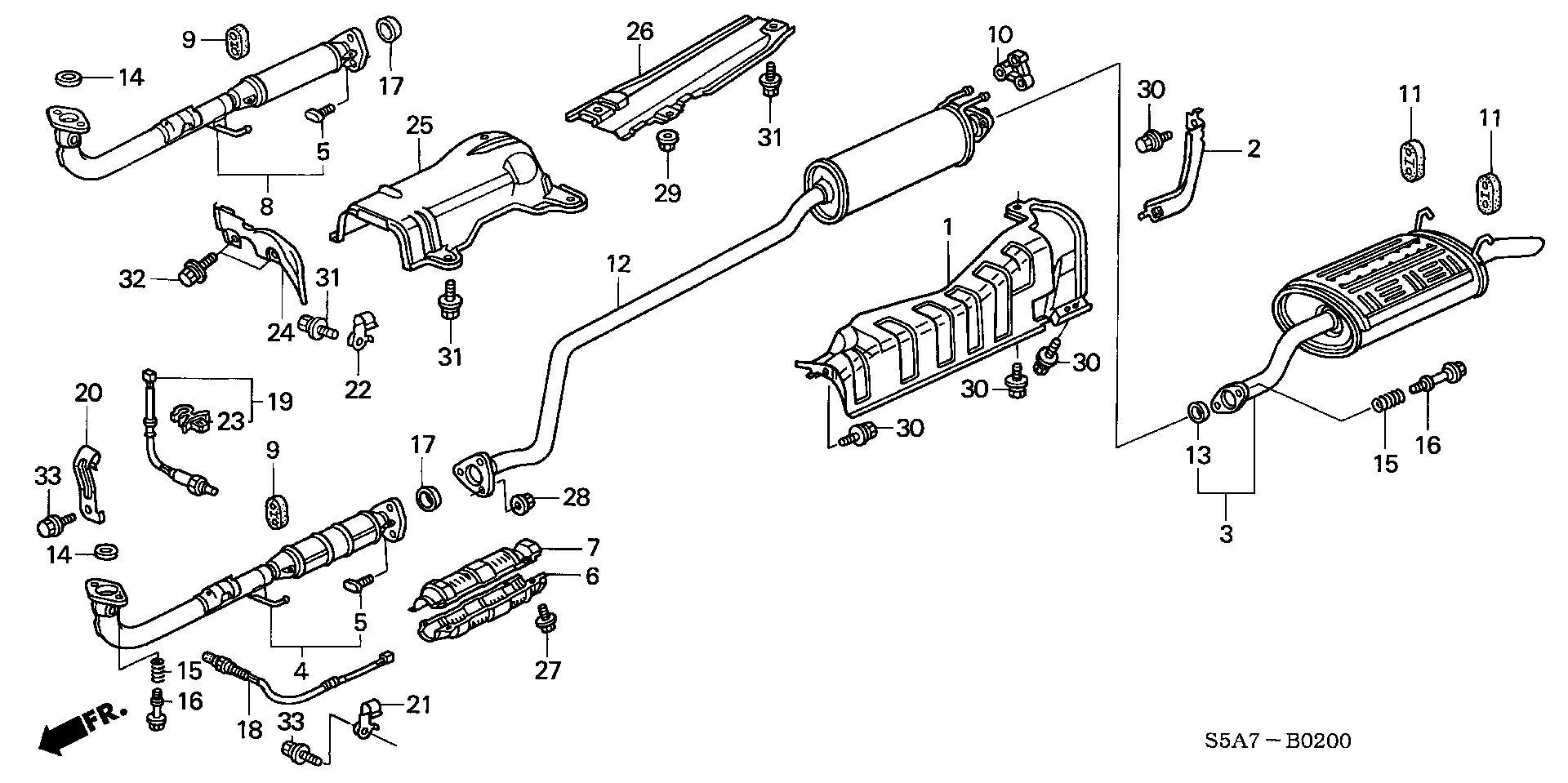 Honda 36531 PLD 003 - Lambdatunnistin parts5.com