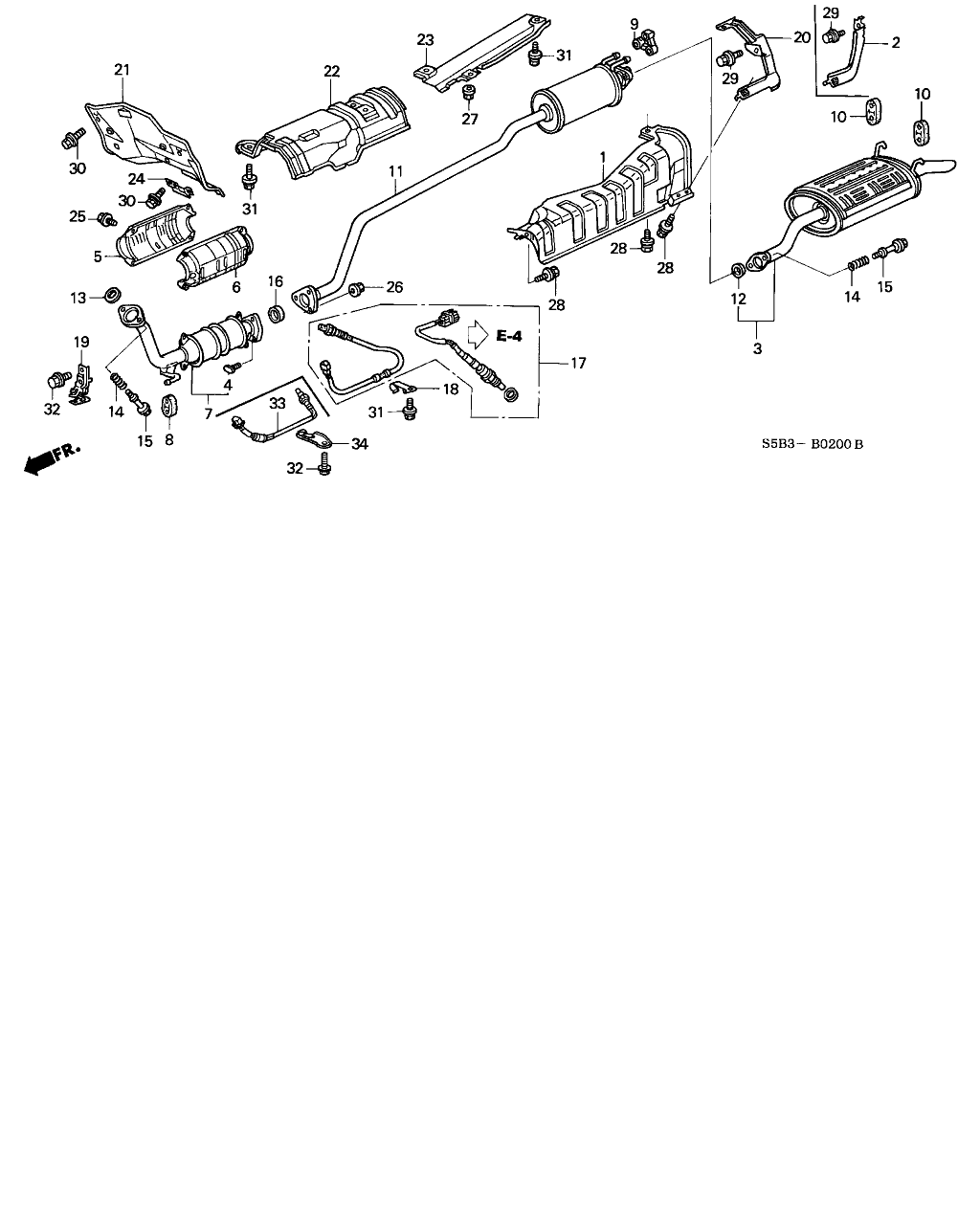 Honda 18215-S84-A30 - Лагерна втулка, стабилизатор parts5.com