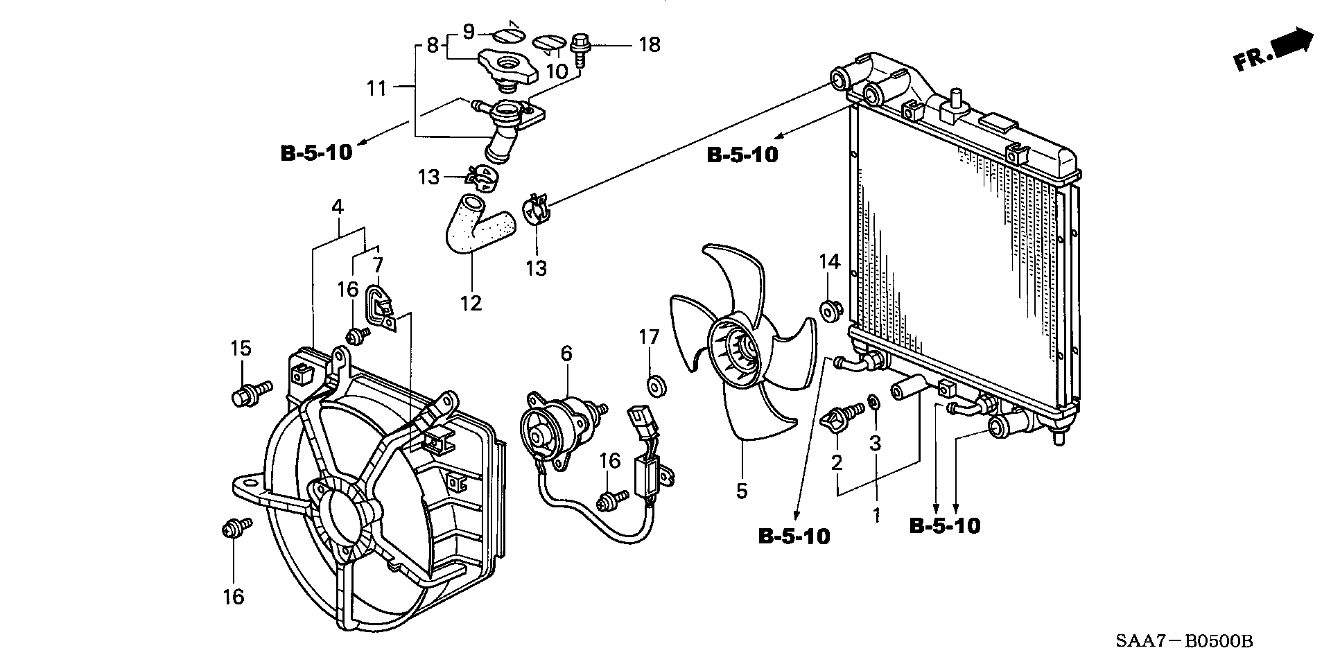 Honda 19045P08014 - Tapa, radiador parts5.com