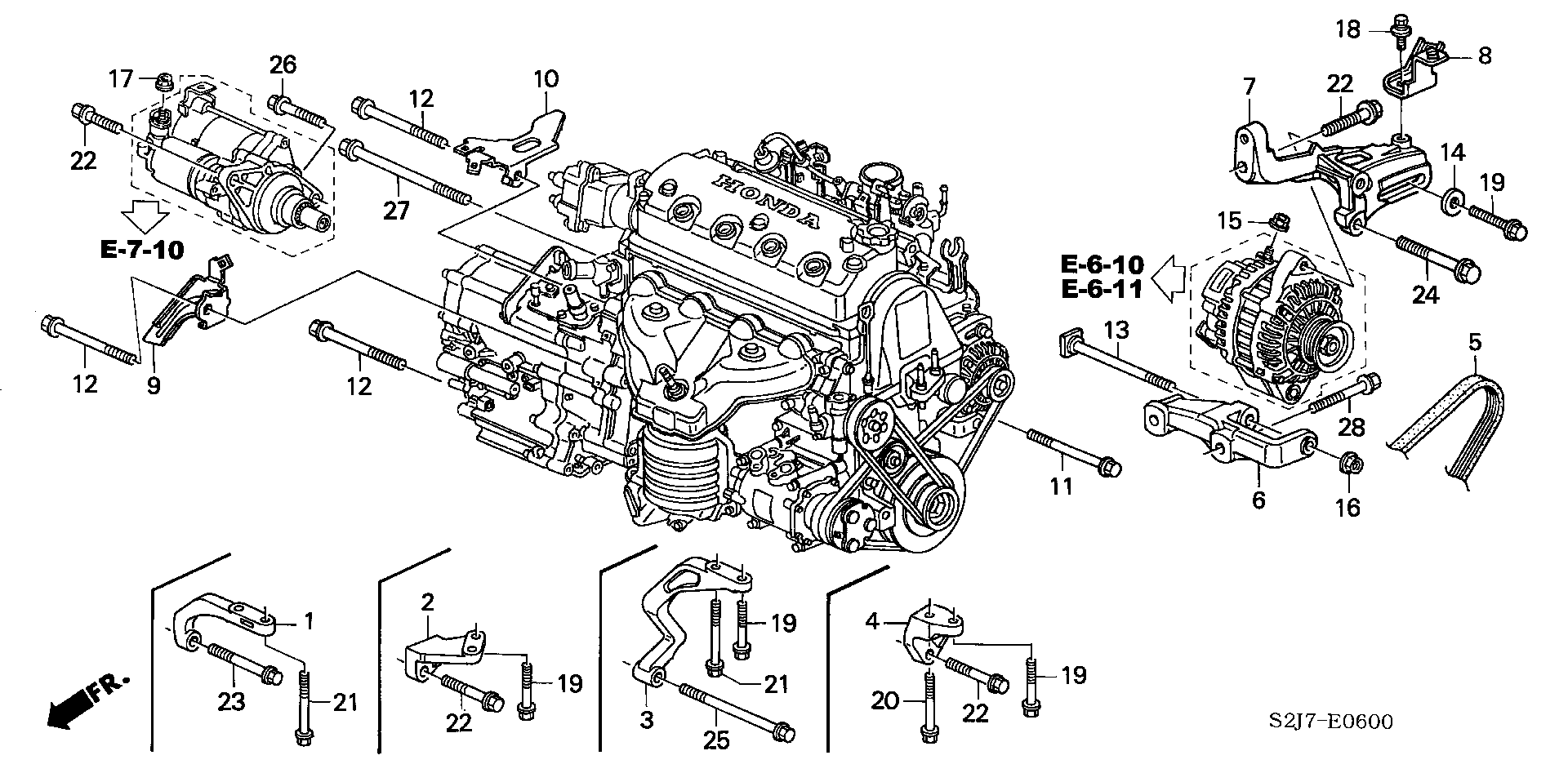 NISSAN 31110P2A003 - Moniurahihna parts5.com