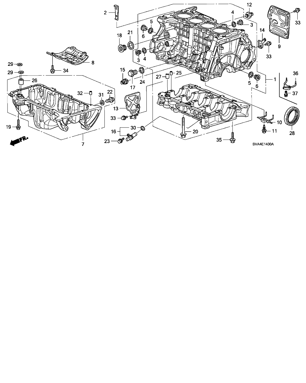 Honda 91214-RTA-004 - Těsnicí kroužek hřídele, klikový hřídel parts5.com