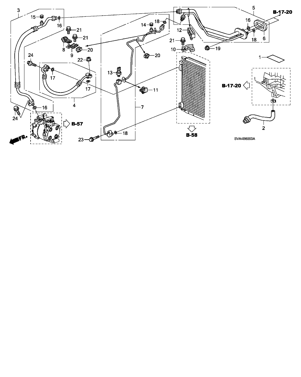 Honda 80871-SN7-003 - Joint d'étanchéité, collecteur d'admission parts5.com