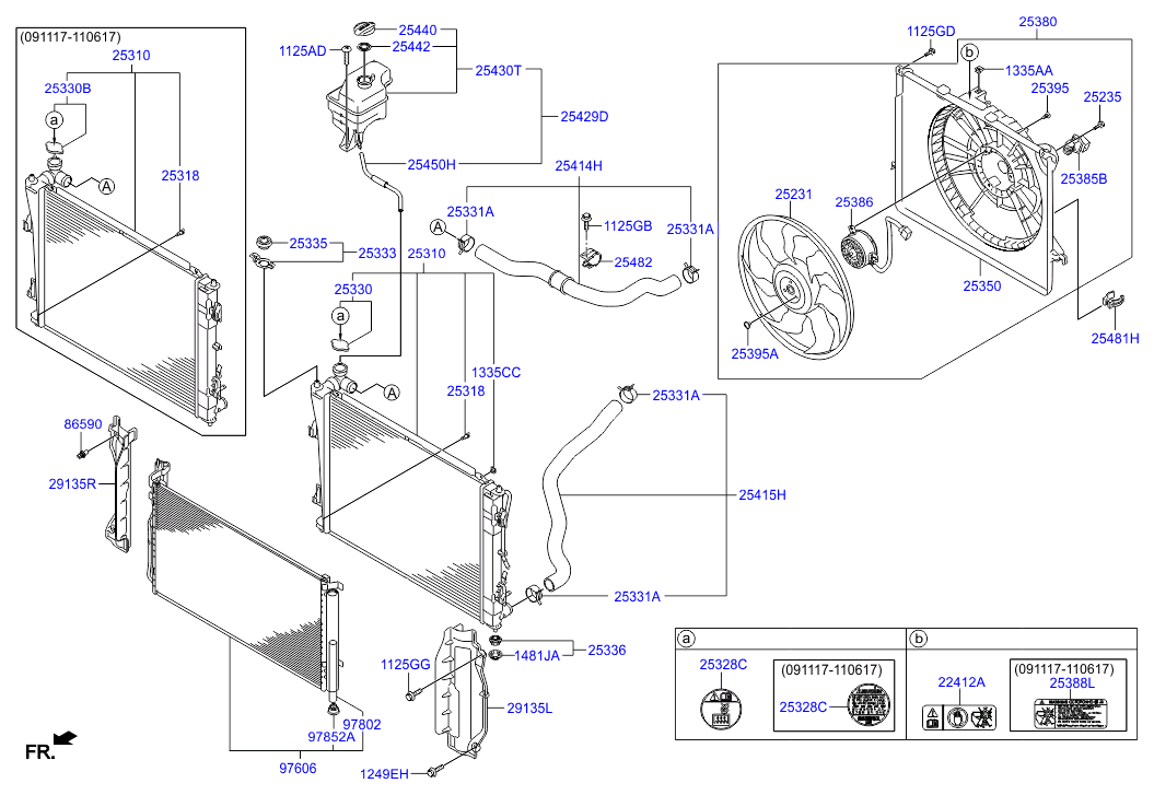 KIA 253303K000 - Sealing Cap, radiator parts5.com