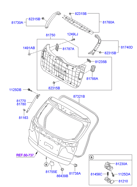 Hyundai 81770-2Y000 - Amortizor portbagaj parts5.com