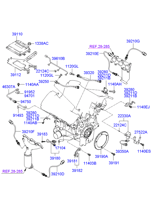 Hyundai 39210-37533 - Lambda andur parts5.com