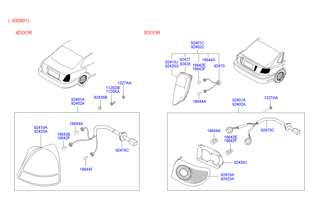 Hyundai 18644-21058 - Žárovka, koncové světlo parts5.com