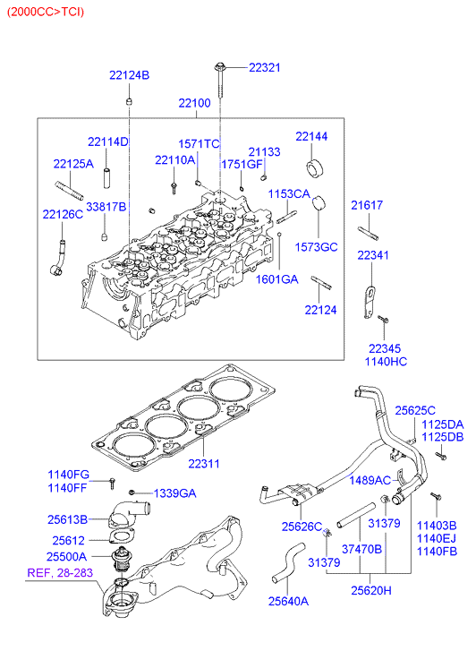 Hyundai 25500-23001 - Termometar, rashladno sredstvo parts5.com