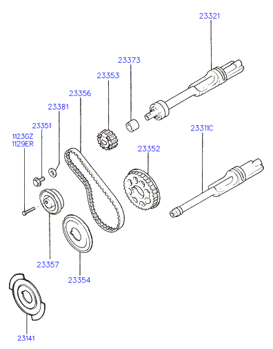 Mitsubishi 2335633160 - Timing Belt parts5.com