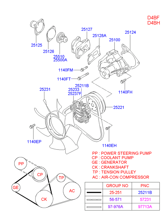 Hyundai 25510-42541 - Termostat,lichid racire parts5.com