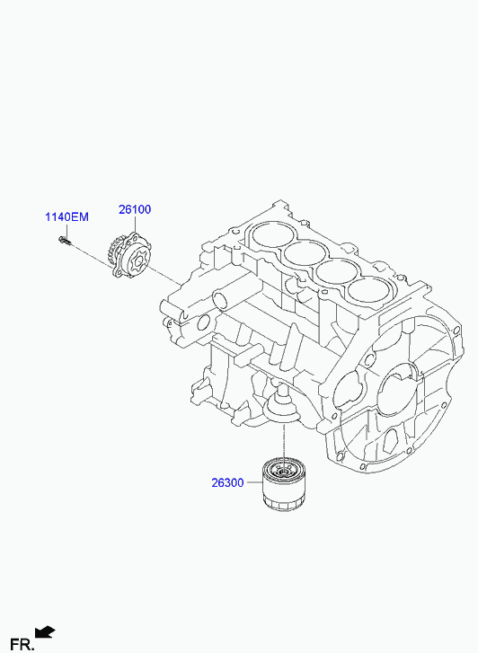 KIA 26300-02751 - Filtru ulei parts5.com