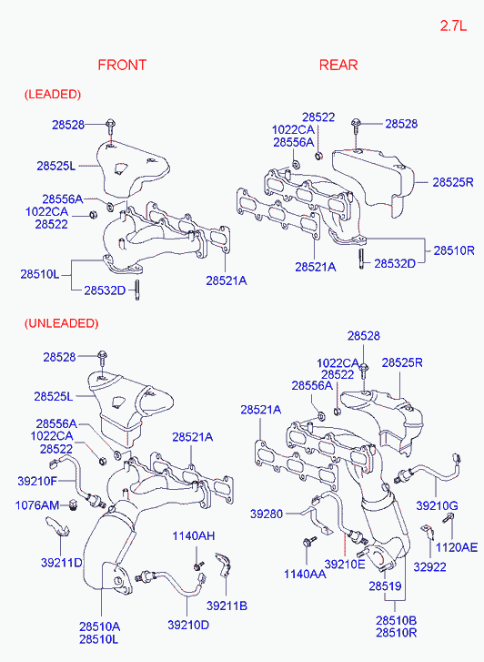 Hyundai 39210-37530 - Sonda Lambda parts5.com