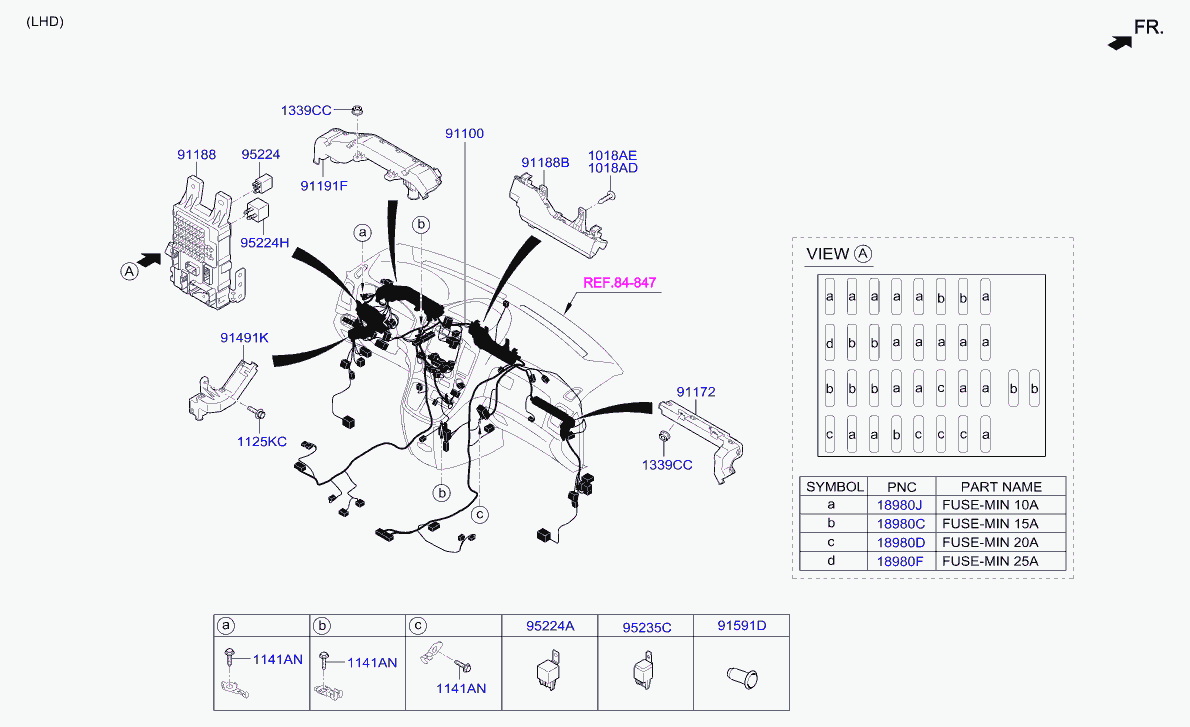 KIA 95224 38050 - Modul semnalizare parts5.com