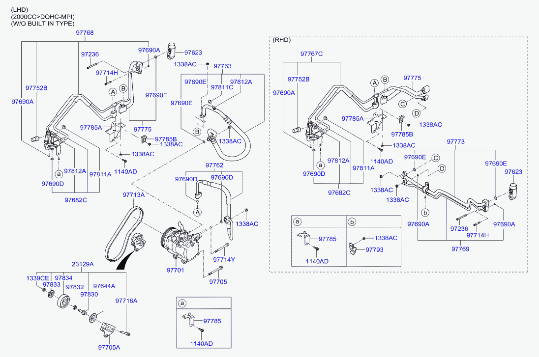 Hyundai 97834-29010 - Τροχαλία παρέκκλισης, ιμάντας poly-V parts5.com