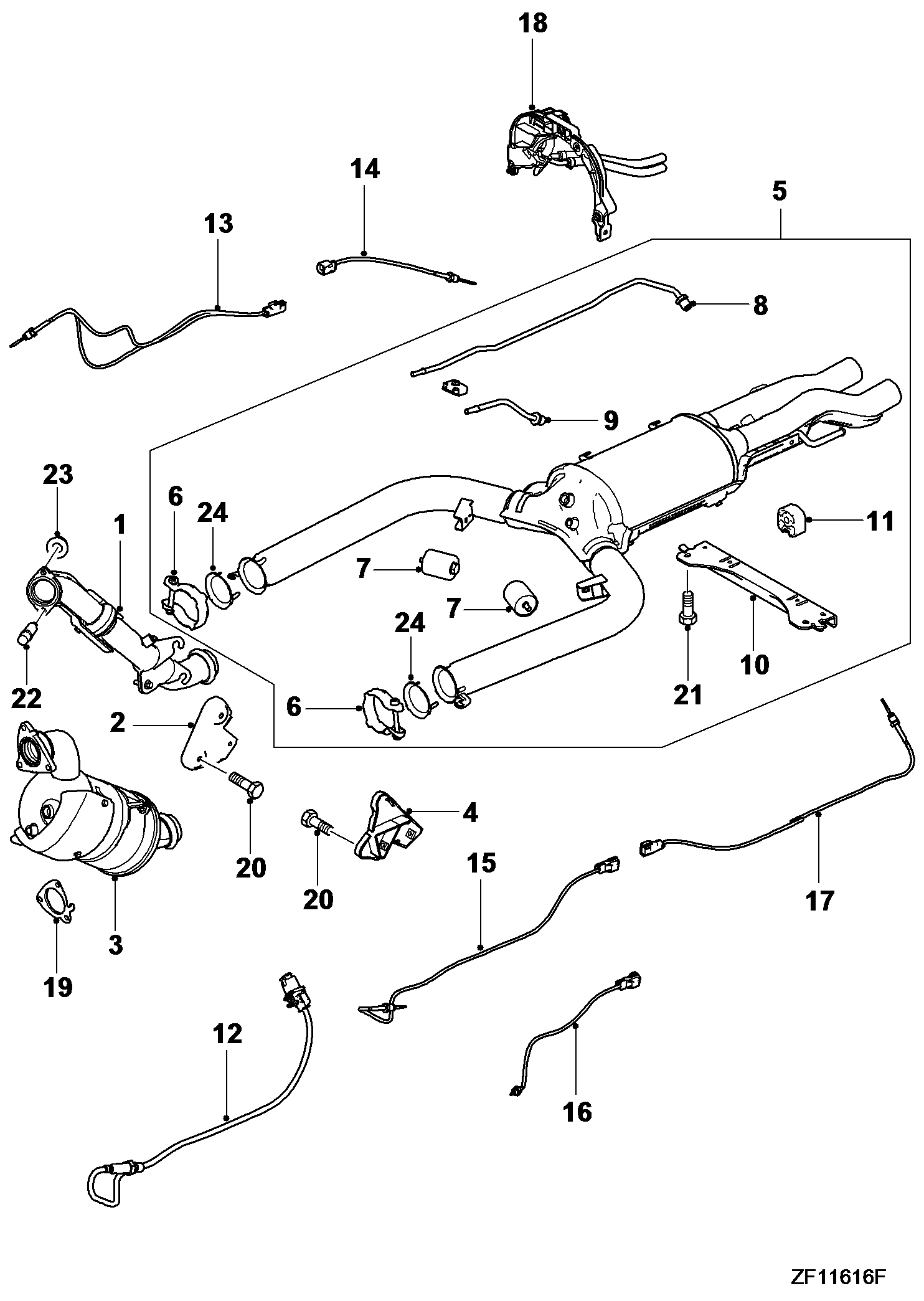 Jaguar C2Z11601 - Sonda Lambda parts5.com