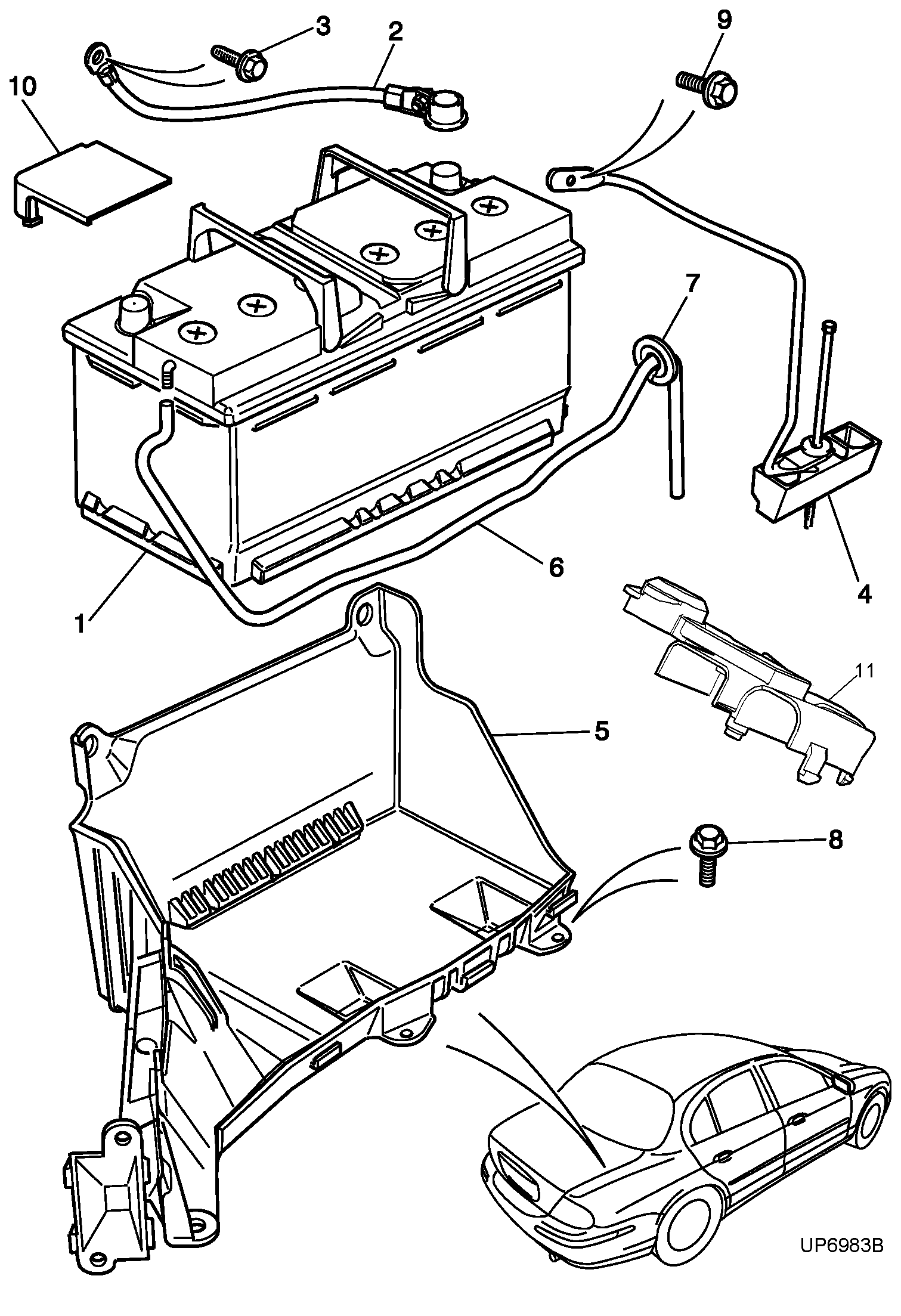 Jaguar LRA 1250AA - Starterbatterie parts5.com