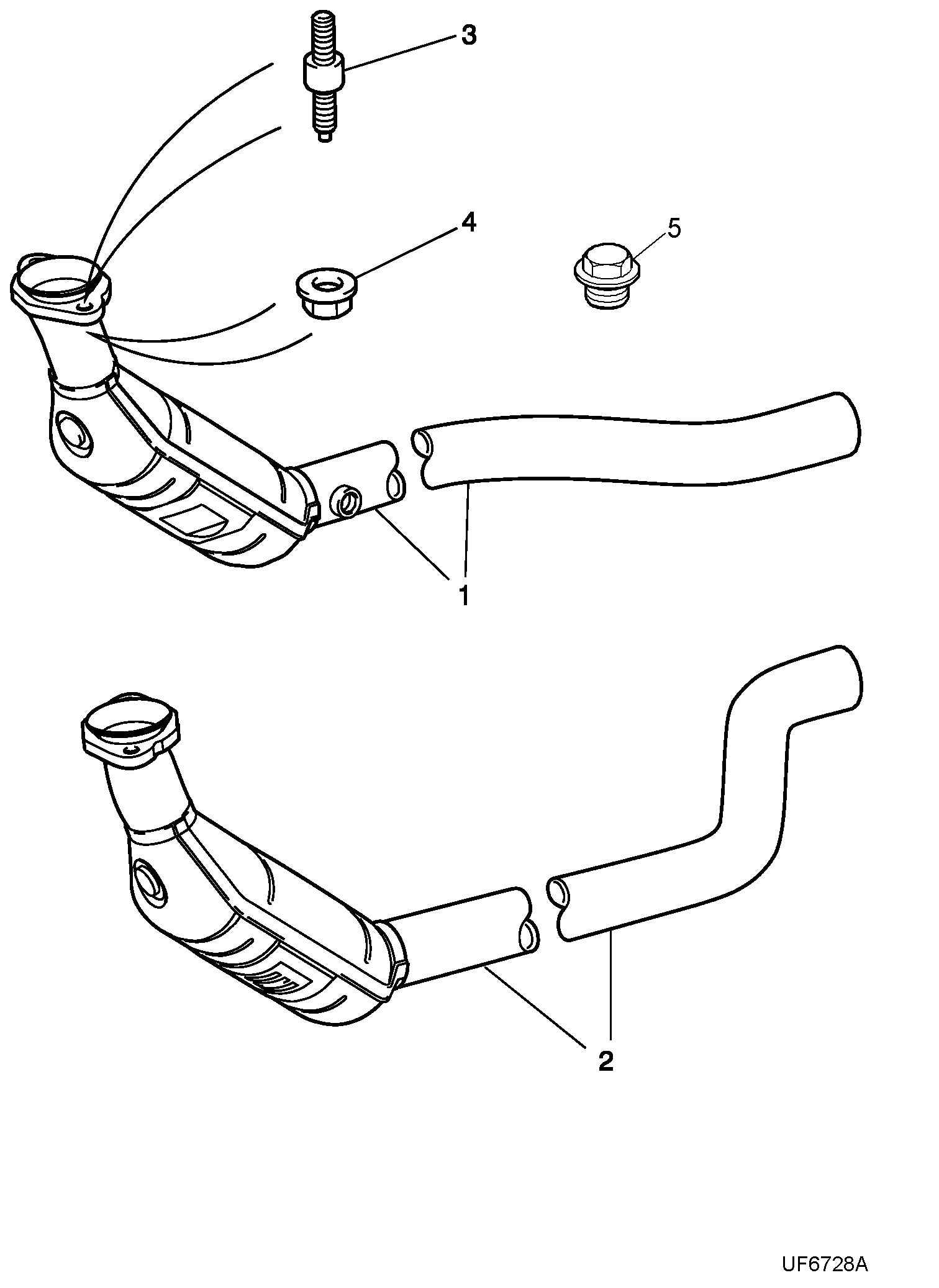 Jaguar XR81125 - Katalysator parts5.com