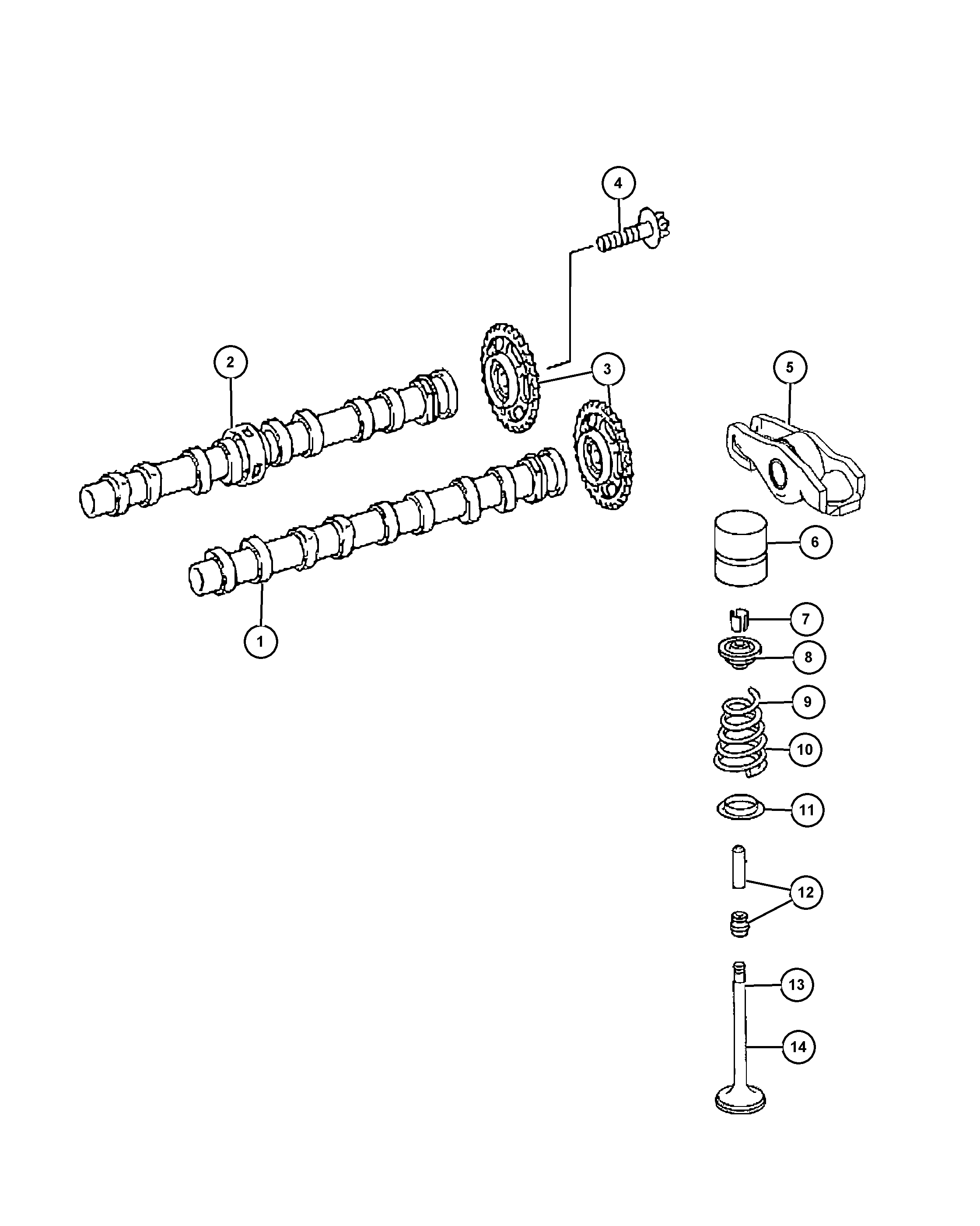 Jeep 68066 168AA - Tömítőgyűrű, szelepszár parts5.com