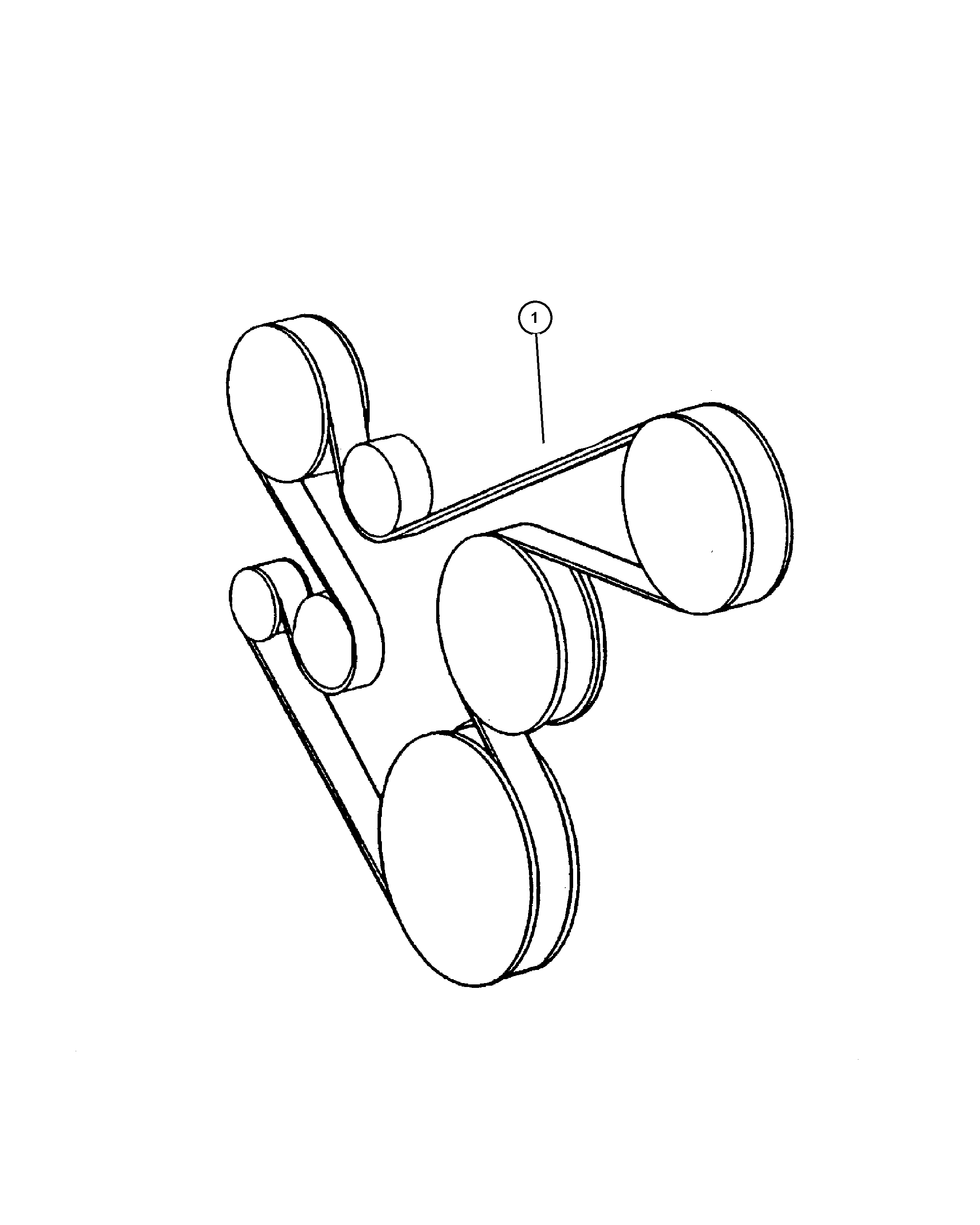 Chrysler 5301 0234 - Hosszbordás szíj parts5.com