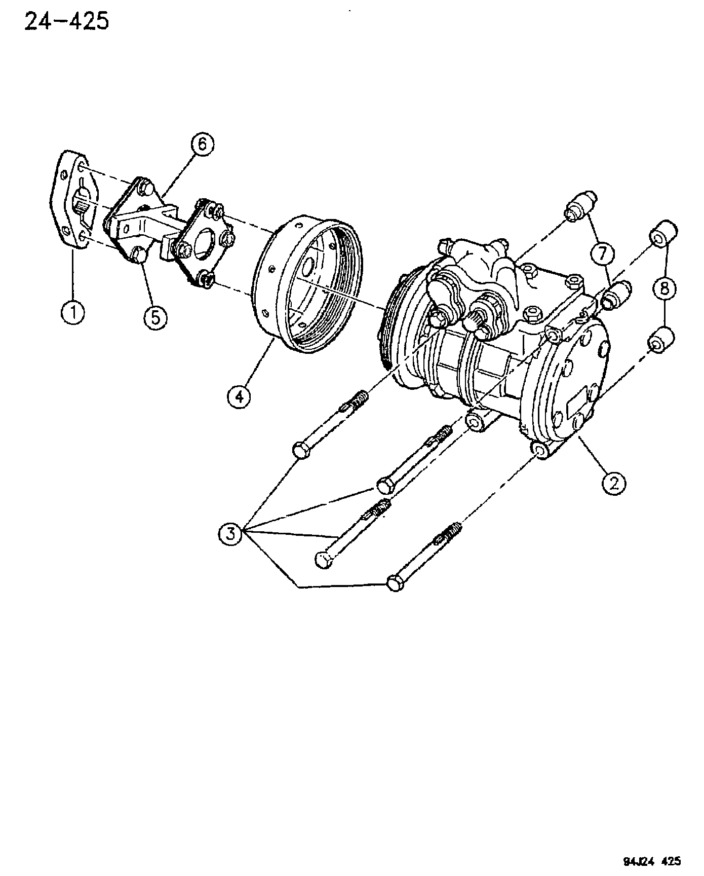 Chrysler 5503 5993 - Kompressor,kliimaseade parts5.com