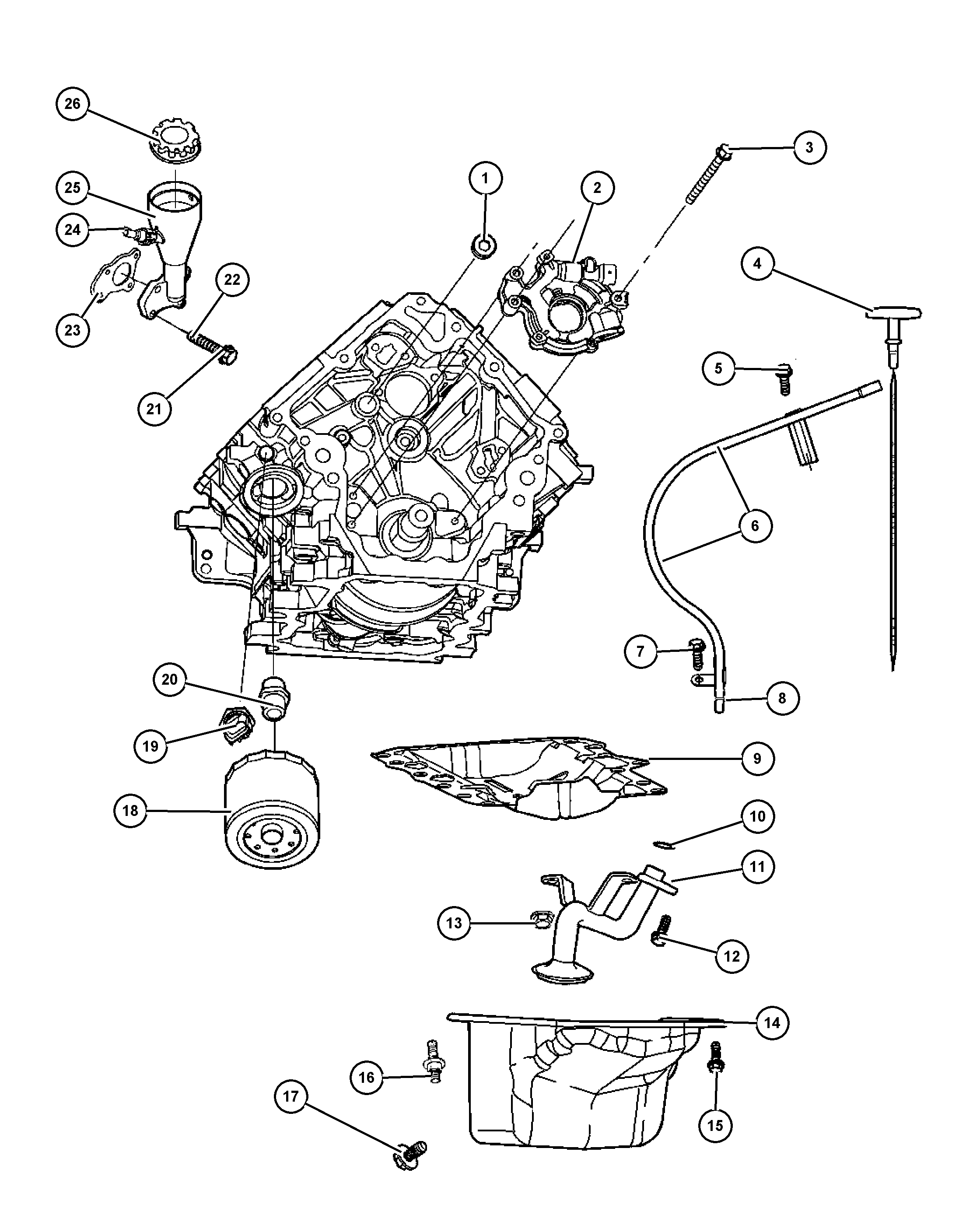 Dodge 4781 452BB - Φίλτρο λαδιού parts5.com