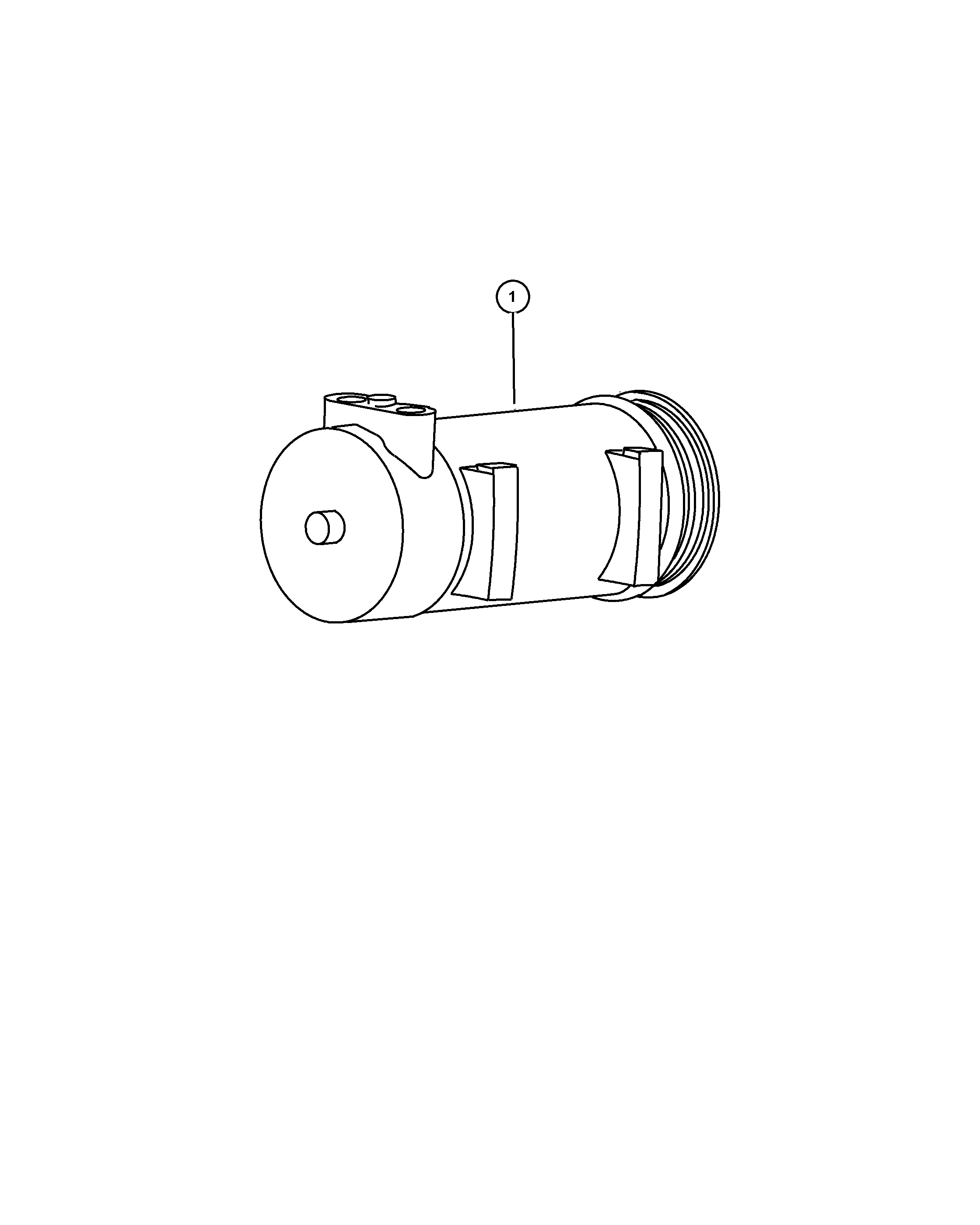 Chrysler 5511 6144AB - Kompresor, klimatyzacja parts5.com