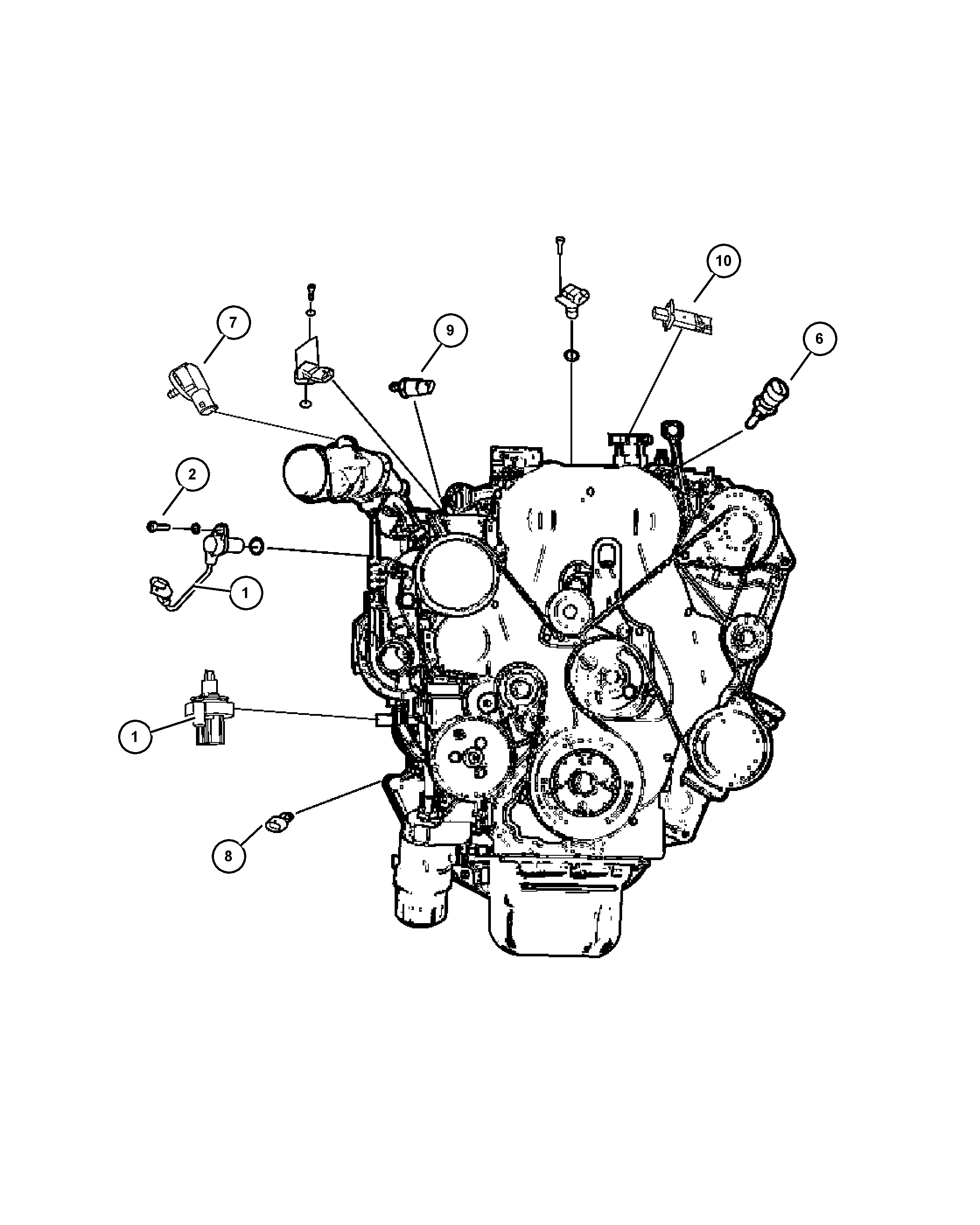 Jeep 5033 320AA - Senzor debit aer parts5.com