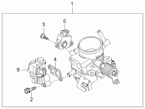 Hyundai 0K247-18-911 - Sensor, throttle position parts5.com