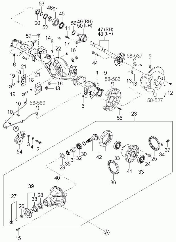 Hyundai 52321-3E000 - Tekerlek pimi parts5.com