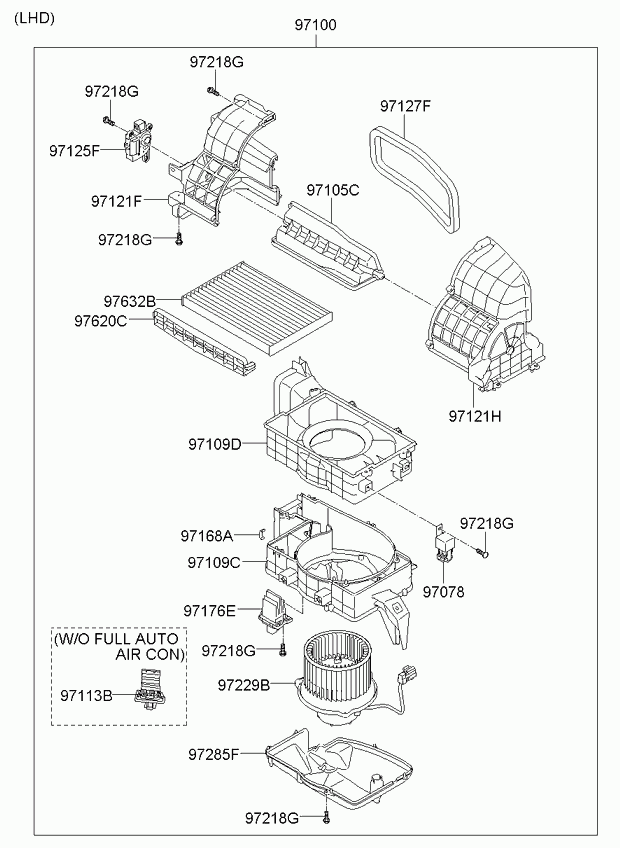 KIA 97133-1H000 - Filter, interior air parts5.com