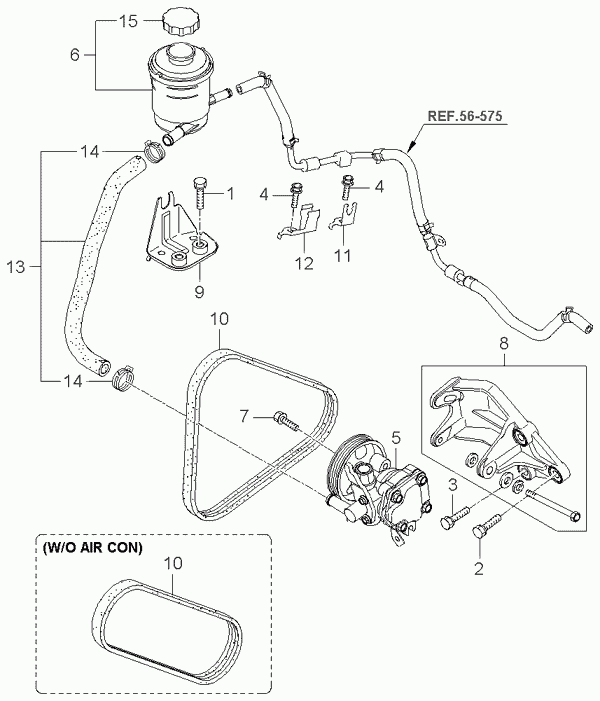 Hyundai 25212 24350 - Ιμάντας poly-V parts5.com