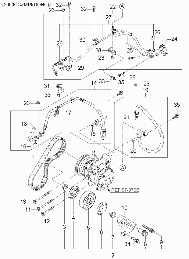 NISSAN 977131C200 - Ozubený klinový remeň parts5.com