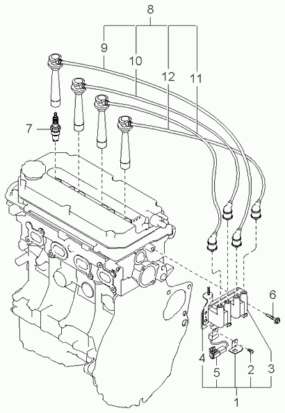 Hyundai 18814-11061 - Zündkerze parts5.com