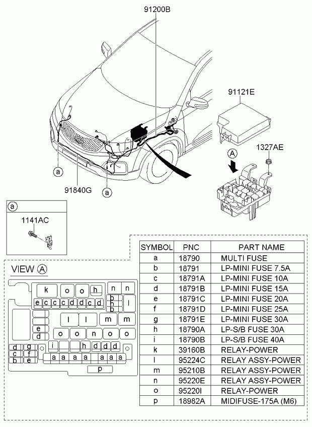 KIA 952302P010 - Röle, çalışma akımı parts5.com