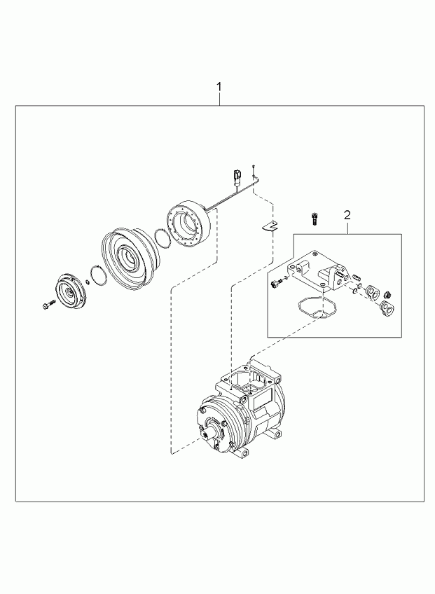 KIA 97701-3C071 - Kompresor, klimatyzacja parts5.com