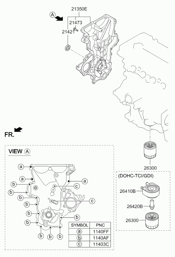 KIA 2630035531 - Ölfilter parts5.com