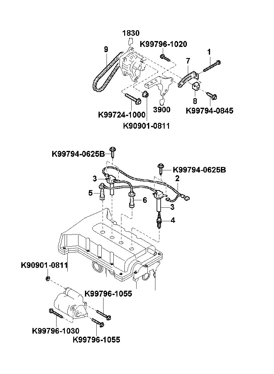 Hyundai 0K01A-18110 - Bujii parts5.com