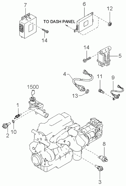 Hyundai KK370-18-51X - Sensor, coolant temperature parts5.com