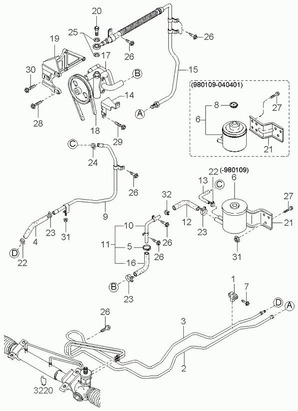 KIA K9956-21-400 - Уплътнителен пръстен, пробка за източване на маслото parts5.com