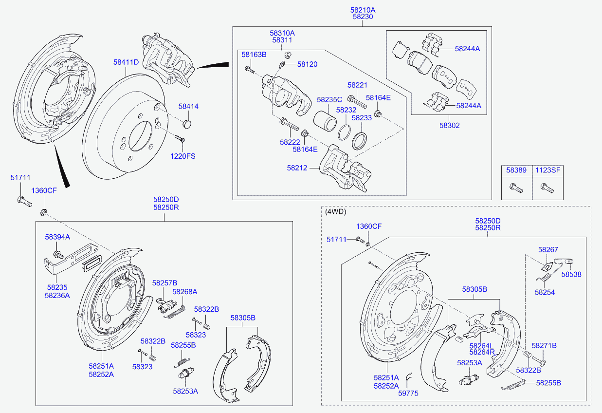 KIA 584112Y300 - Brake Disc parts5.com