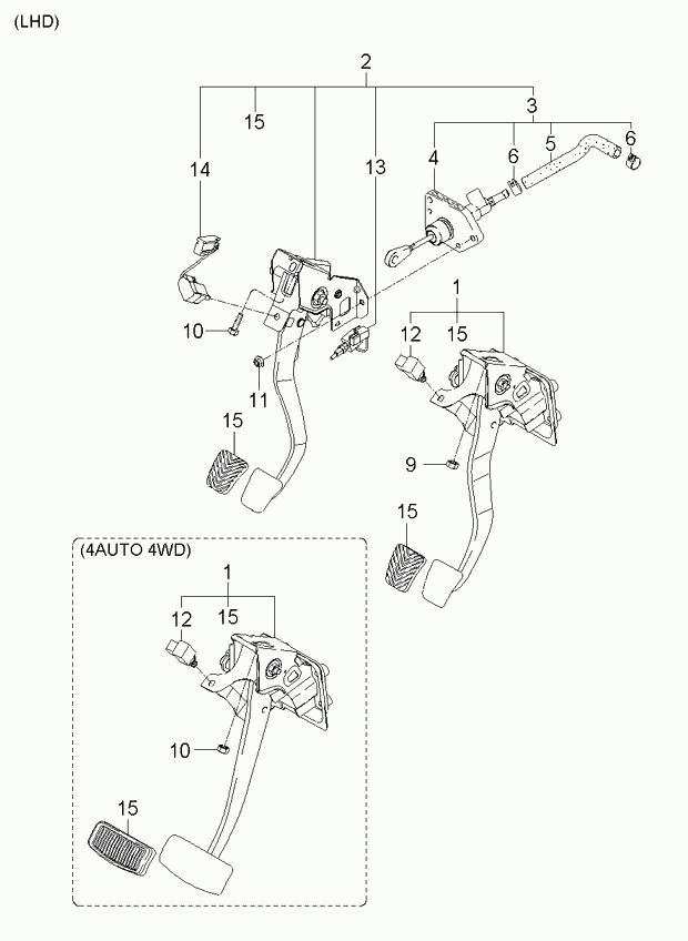 Hyundai 93810-38100 - Brake Light Switch parts5.com