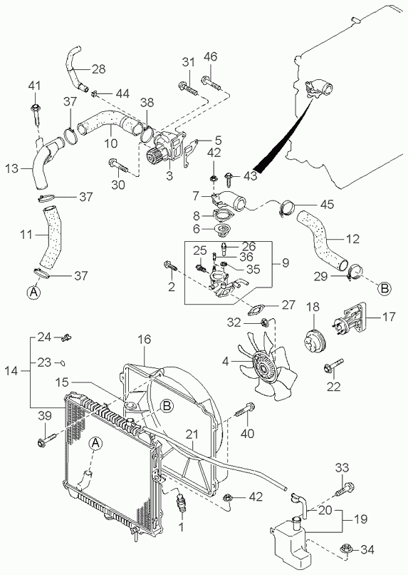 Hyundai K857418840 - Snímač, teplota chladiva parts5.com