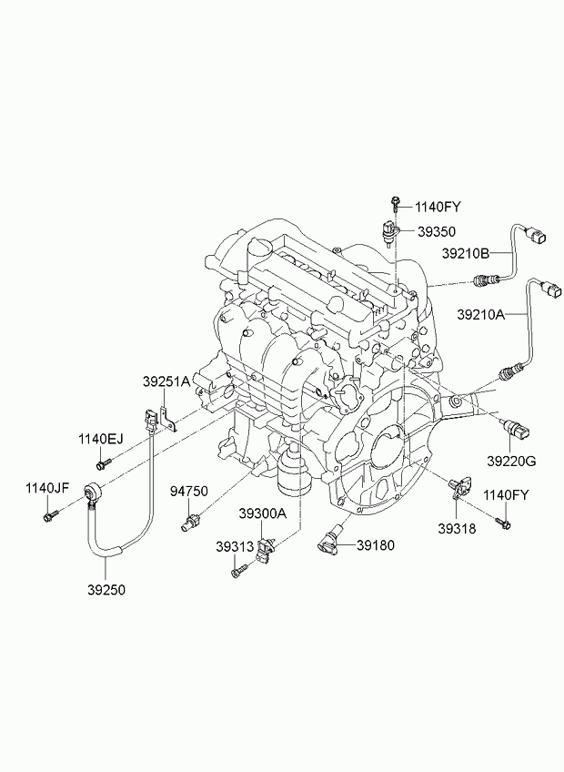 KIA 94750-02000 - Czujnik, ciśnienie oleju parts5.com