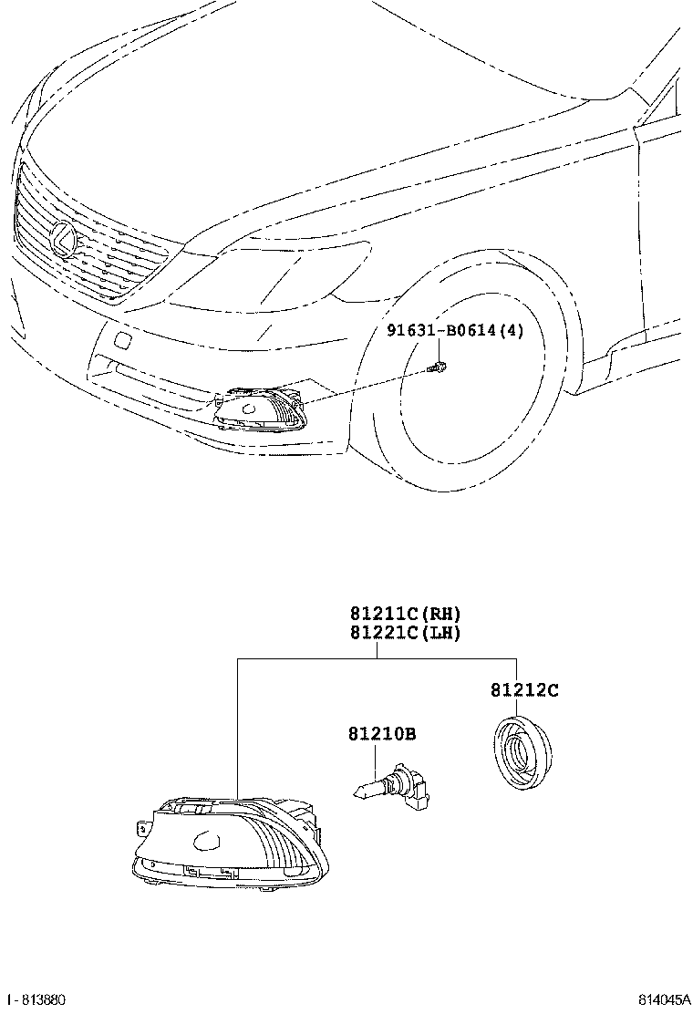 LEXUS 9098113047 - Žárovka parts5.com