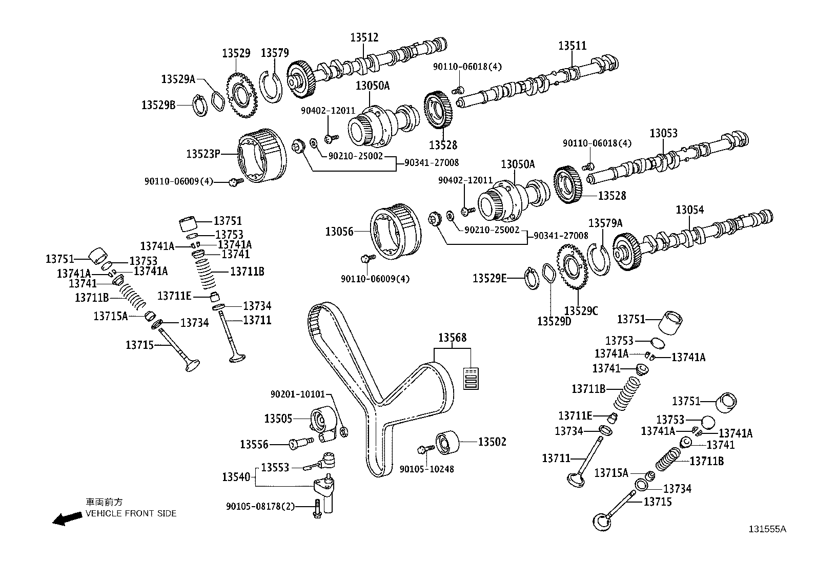 LEXUS 90913-02113 - Etansare, supape parts5.com