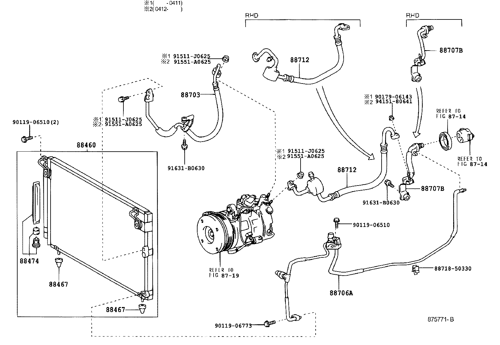 LEXUS 88474-47010 - Kurutucu, klima sistemi parts5.com