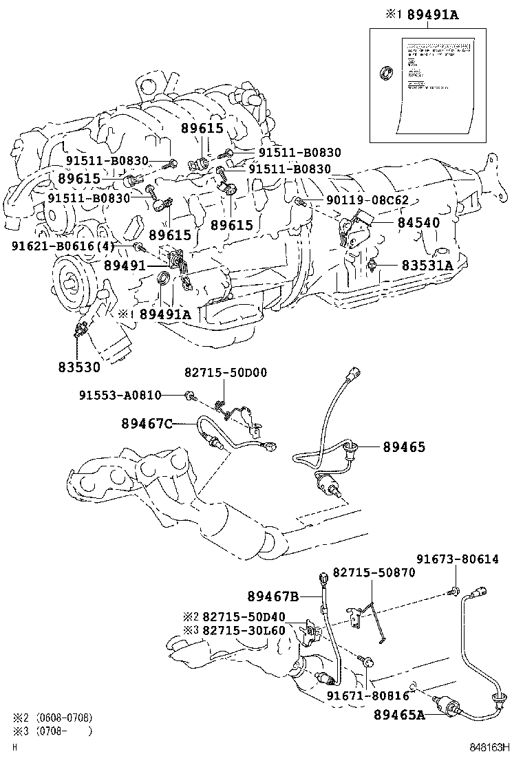 TOYOTA 8946750020 - Sonda Lambda parts5.com