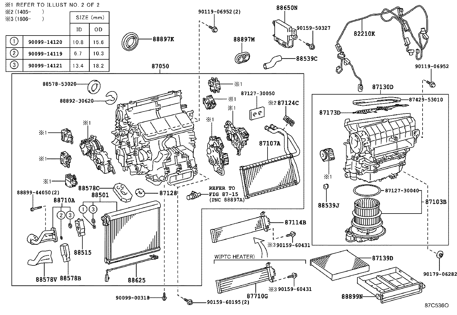 TOYOTA 8713930100 - Филтър купе (поленов филтър) parts5.com