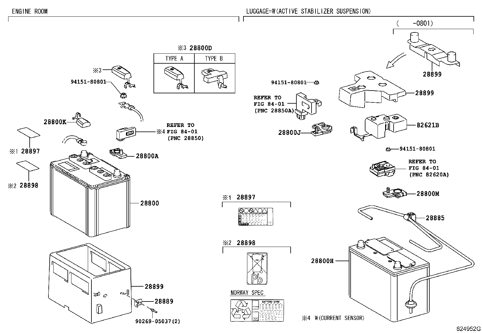 TOYOTA 2880038100 - Starter akumulator parts5.com